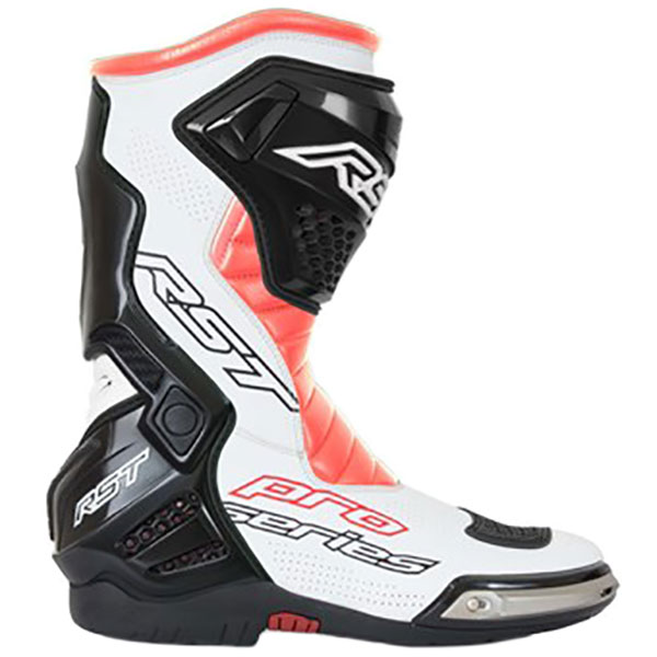 RST Pro Series Race Boot - Flo Red / White / Black