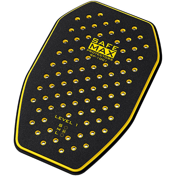 Safe Max RP-1001 Back Protector - Black / Yellow