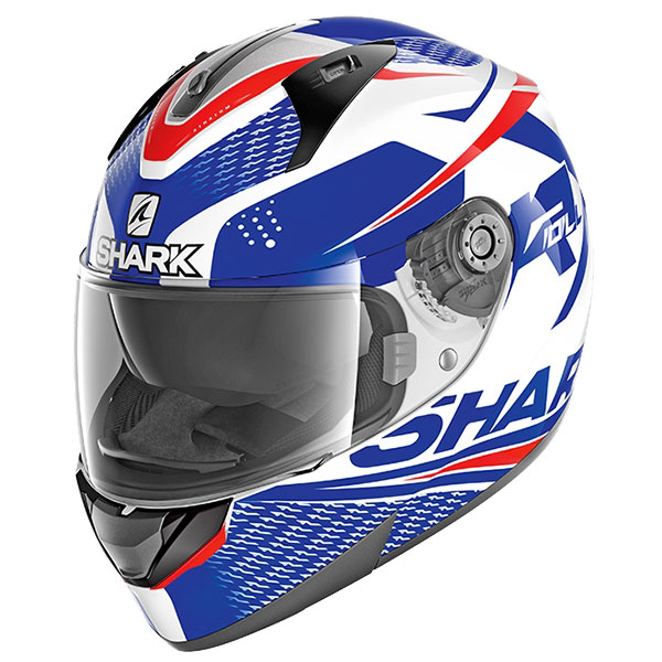Shark Ridill Stratom - White / Blue / Red