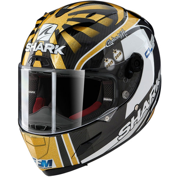Shark Race R Pro Carbon Zarco - Gold / White / Black