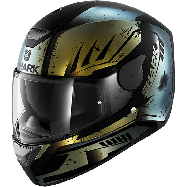 Shark D-Skwal Dharkov Black / Blue Pearlescent