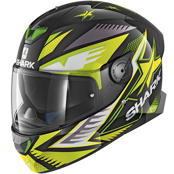 Shark Skwal 2 Draghal - Black / Green / Yellow