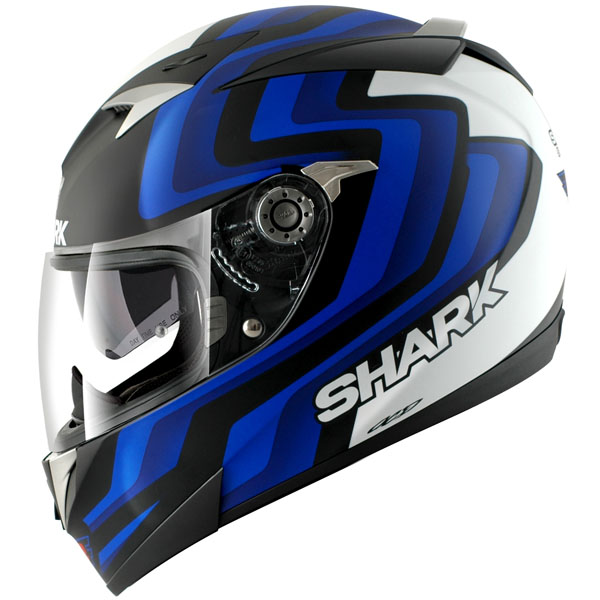 Capacetes - o seu e opções Shark_s900c_foret_matt-black-blue-white