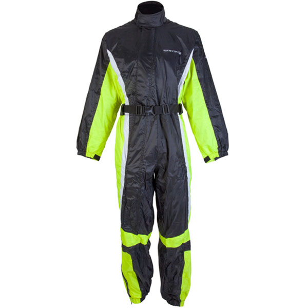 Spada 408 Waterproof Oversuit - Black / Fluo