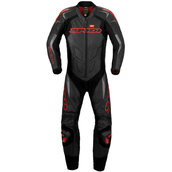 Spidi Supersport Wind Pro 1 Piece Suit - Black / Red