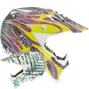 AGV AX8 Evo Flame - Yellow / Violet