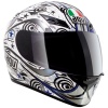 AGV K-3 Asymmetry - White / Blue / Gun