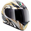 AGV K-3 Basic Evil - White / Gold / Gun