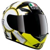 AGV K-3 Rossi Gothic 46 - Black