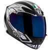 AGV K4 Sliver - Black / Blue