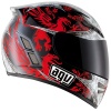 AGV Stealth - Grifo Black / Red