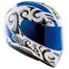 AGV T-2 Maori - White / Blue / Gold