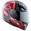 AGV T-2 Shade - Black / Red / Silver