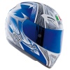 AGV T-2 Shade - White / Blue / Silver