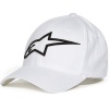 Alpinestars Logo Astar Peaked Cap - White / Black