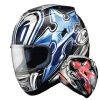 Arai RX7 Corsair Nakano Shuriken - Red/Blue