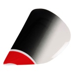Arai Side Pods - J Type - DNA White
