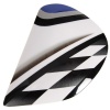 Arai Side Pods - J Type - Leopard 3 Blue