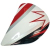 Arai Side Pods - J Type - Parkes Star Red