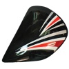 Arai Side Pods - J Type - Tattoo Red