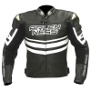 Arlen Ness LJ-8304 Jacket - Black / White