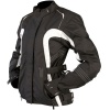 ARMR Moto Ladies Jacket Atsu - Black / White