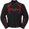 Furygan Chrome Jacket - Black / Red