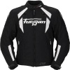 Furygan Chrome Jacket - Black / White