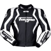 Furygan Crow Leather Jacket - Black / White