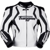 Furygan Crow Leather Jacket - White / Black