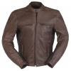 Furygan Vince Leather Jacket - Brown