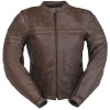 Furygan Ladies Jade Leather Jacket - Brown
