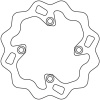 Galfer Rear Brake Disc - DF013W
