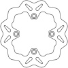 Galfer Rear Brake Disc - DF188W