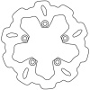 Galfer Rear Brake Disc - DF197W