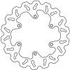 Galfer Rear Brake Disc - DF636W