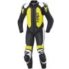 Held Slade 1 Piece Leather Suit - Black / Fluorescent Yellow