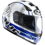 HJC CS-14 Check 71 - White / Blue