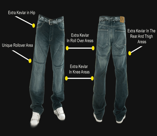 Hornee Unisex Kevlar Jeans - Desert Camo
