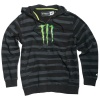 Monster Energy Mens Right Lane Hoodie - Black