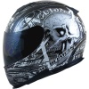 MT Thunder Lightning Skull - Black / Grey