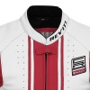 Rev'it CR 1 Piece Leather Suit - White / Red