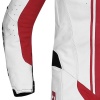 Rev'it CR 1 Piece Leather Suit - White / Red