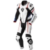 Rev'it Hunter 1 Piece Leather Suit - White / Blue