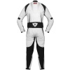 Rev'it Bullit 1 Piece Leather Suit - White / Black