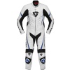 Rev'it Bullit 1 Piece Leather Suit - White / Blue