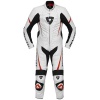 Rev'it Bullit 1 Piece Leather Suit - White / Red
