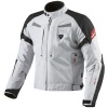 Rev'it Excalibur Textile Jacket - Silver / Red