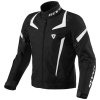 Rev'it Jupiter Textile Jacket - Black / White
