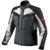 Rev'it Safari Textile Jacket - Silver / Red